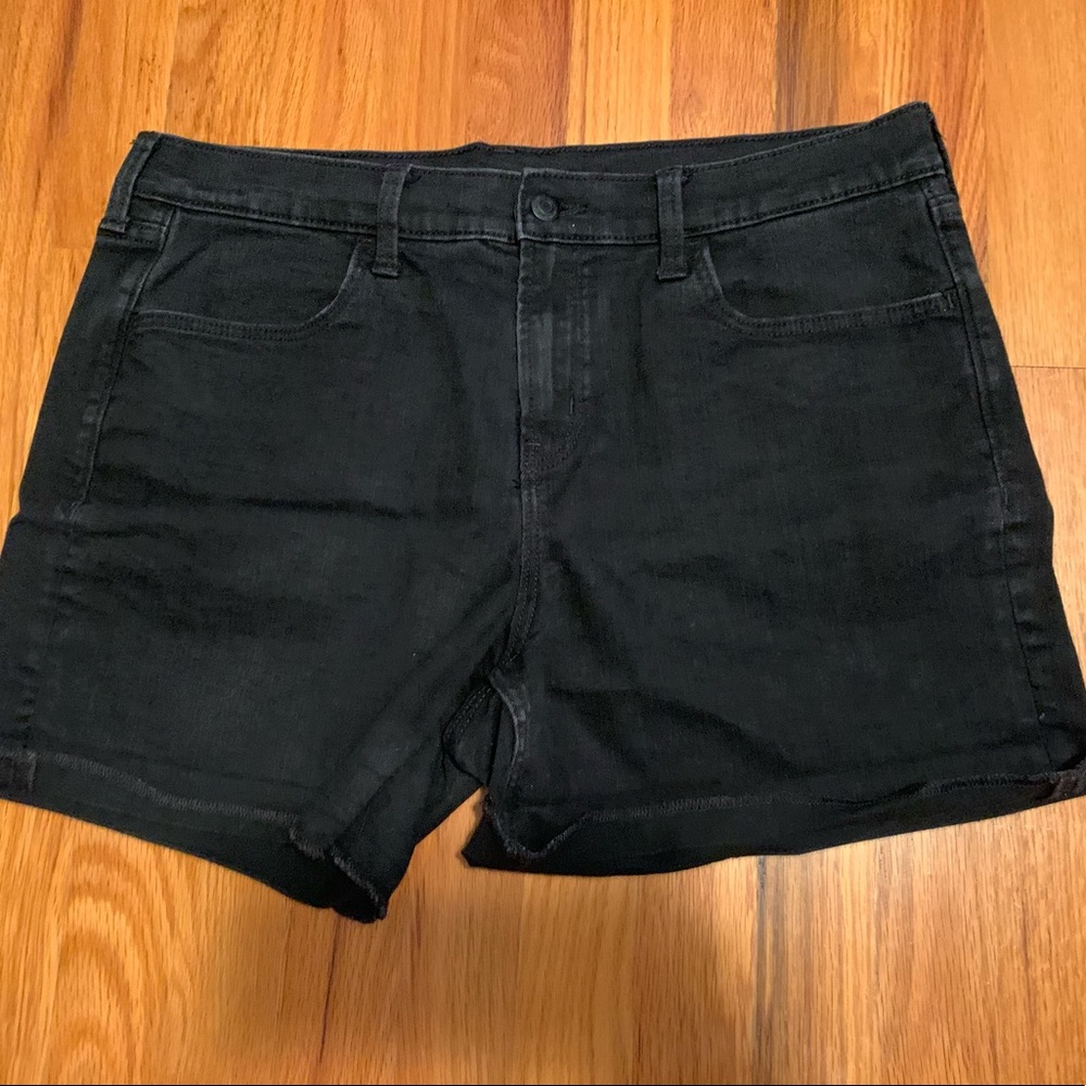 Old Navy Black Denim Shorts